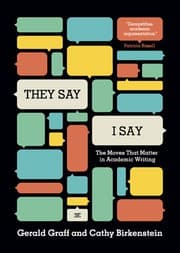 Tapa de "They Say / I Say"--third edition