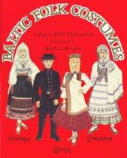 Tapa de Baltic Folk Costumes a Paper Doll Collection