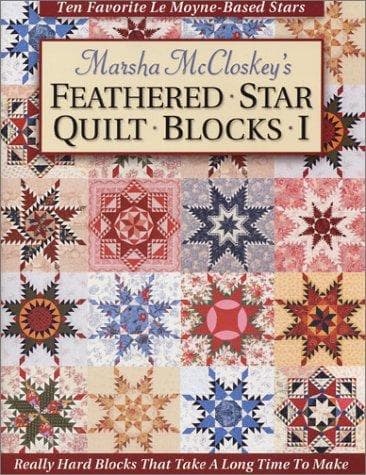 Tapa de Feathered Star Quilt Blocks I