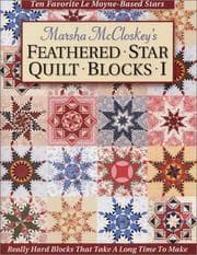 Tapa de Feathered Star Quilt Blocks I