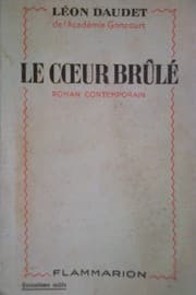 Tapa de Le cœur brûlé