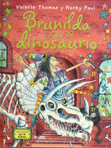 Tapa de Brunilda y el día del dinosaurio