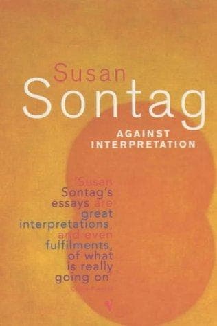 Tapa de Against Interpretation