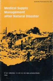 Tapa de Medical supply management after natural disaster.