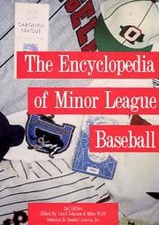 Tapa de The Encyclopedia of Minor League Baseball