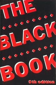 Tapa de Black Book