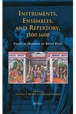 Tapa de Instruments, ensembles, and repertory, 1300-1600