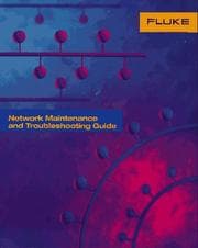 Tapa de Network maintenance and troubleshooting guide