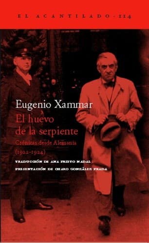 Tapa de El huevo de la serpiente