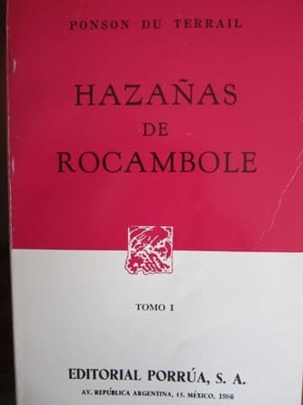 Tapa de Hazañas de Rocambole