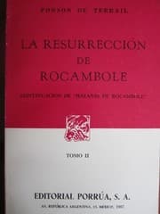Tapa de La Resurrección de Rocambole