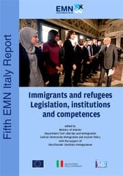 Tapa de Immigrati e rifugiati. Normativa, istituzioni e competenze