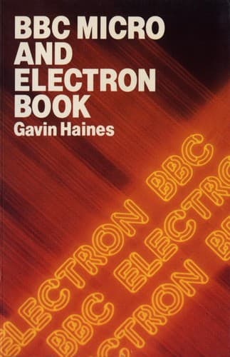Tapa de BBC Micro and Electron book