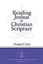 Tapa de Reading Joshua as Christian scripture