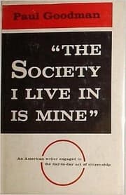 Tapa de The society I live in is mine