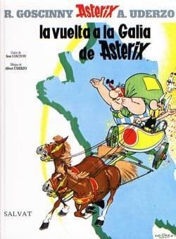 Tapa de La vuelta a la Galia de Astérix