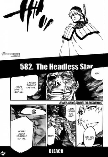 Tapa de Bleach Chapter 582