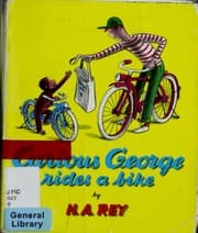 Tapa de Curious George rides a bike