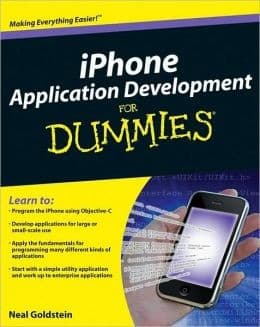 Tapa de iPhone Application Development For Dummies