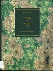 Tapa de Poesía y verdad 1942 = Poésie et vérité 1942