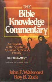 Tapa de Bible Knowledge Commentary Old Testament