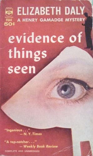 Tapa de Evidence of Things Seen