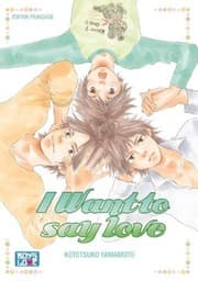 Tapa de I want to say Love