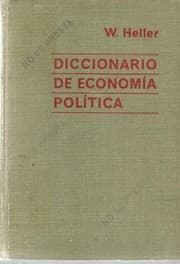 Tapa de Diccionario de economía política