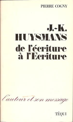 Tapa de J.-K. Huysmans