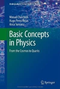 Tapa de Basic concepts in physics from the cosmos to quarks
