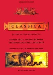 Tapa de Classica (ovvero "Le cose della flotta") - Storia della marina di Roma, testimonianze dall'antichita'