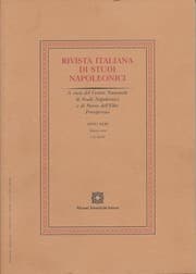 Tapa de Rivista Italiana di Studi Napoleonici