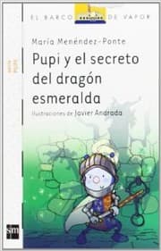 Tapa de Pupi y el secreto del dragón esmeralda