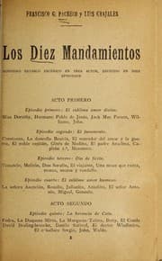 Tapa de Los diez mandamientos