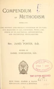 Tapa de A compendium of Methodism...