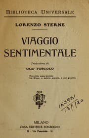 Tapa de Viaggio sentimentale