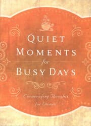 Tapa de Quiet Moments for Busy Days