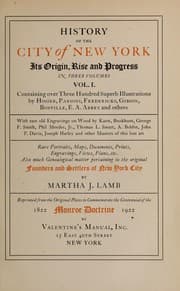 Tapa de History of the city of New York