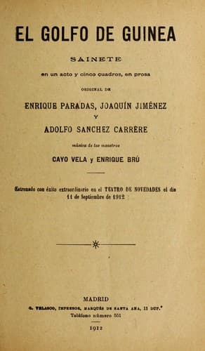 Tapa de El golfo de Guinea