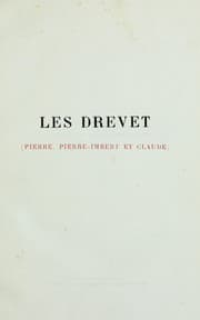 Tapa de Les Drevet (Pierre, Pierre-Imbert et Claude)