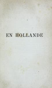 Tapa de En Hollande