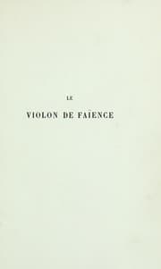 Tapa de Le violon de faience