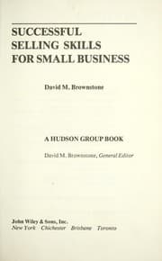 Tapa de Successful selling skills for small business
