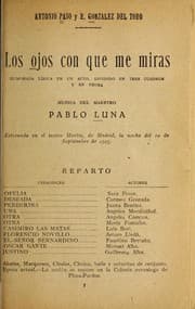 Tapa de Los ojos con que me miras