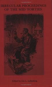 Tapa de Irregular Proceedings of the Mid 'Forties