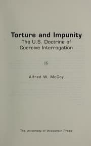 Tapa de Torture and impunity