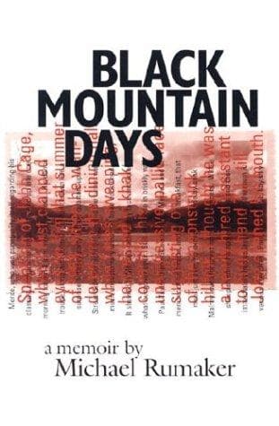 Tapa de Black Mountain days