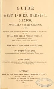 Tapa de Guide to the West Indies, Madeira, Mexico, northern South-America, &c., &c