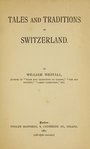 Tapa de Tales and traditions of Switzerland