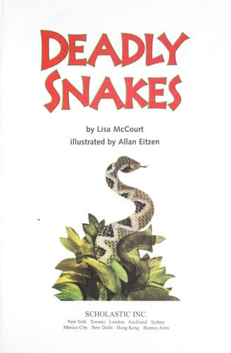 Tapa de DEADLY SNAKES